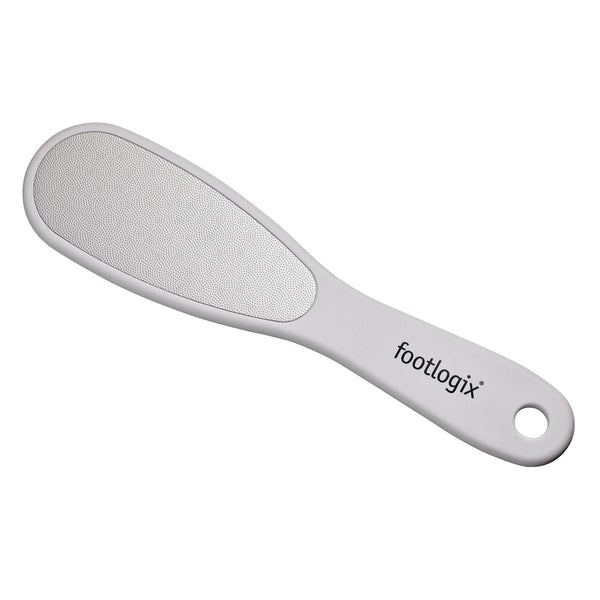 Footlogix Double-Sided Foot File with Rubberized Handle, Coarse/Fine Grit