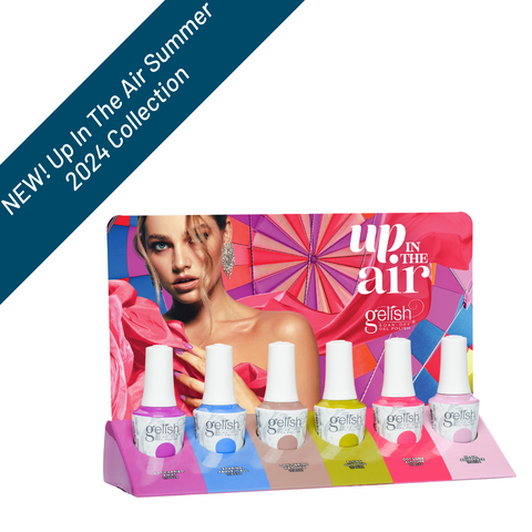 Image of Gelish Gel Polish Up In The Air, Collection Display, 6 Piece