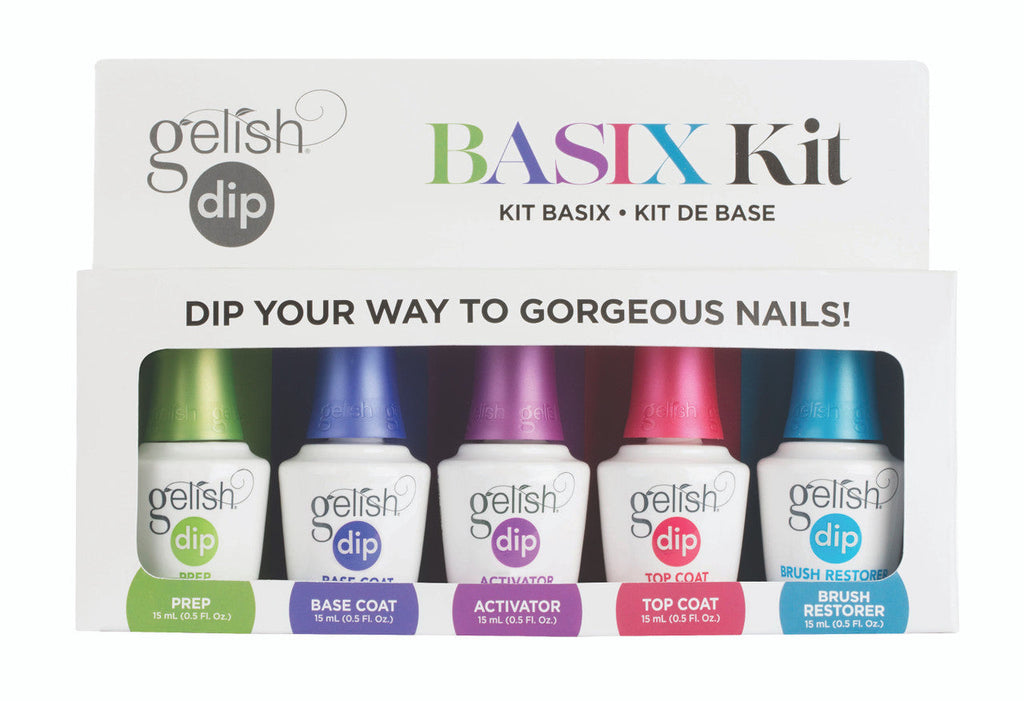 Gelish Dip Basix Kit, 5 pc