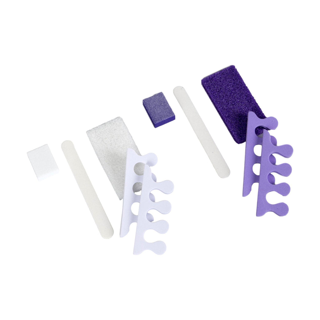 Ikonna Disposable Pedicure Kit, White or Purple