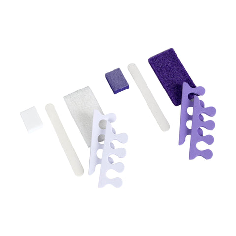 Image of Ikonna Disposable Pedicure Kit, White or Purple