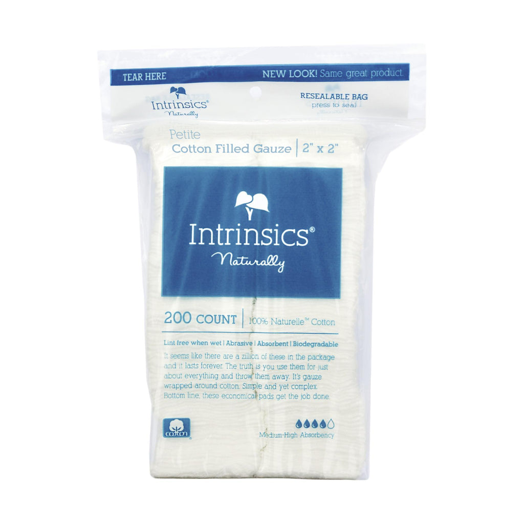 Intrinsics Cotton-Filled Gauze,  2"x 2", 200 ct