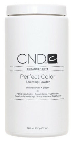 Image of CND Enhancements, Perfect Color Sculpting Powders, Intense Pink, Sheer