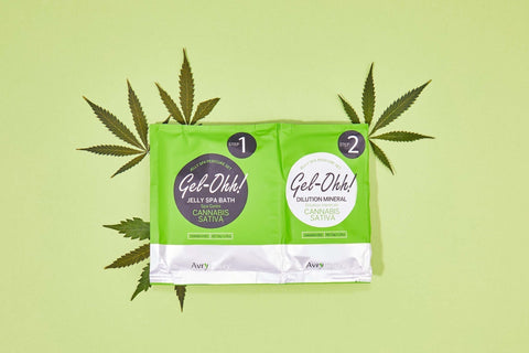Image of Avry Beauty Gel-Ohh! Jelly Spa Pedi Bath, Cannabis Sativa