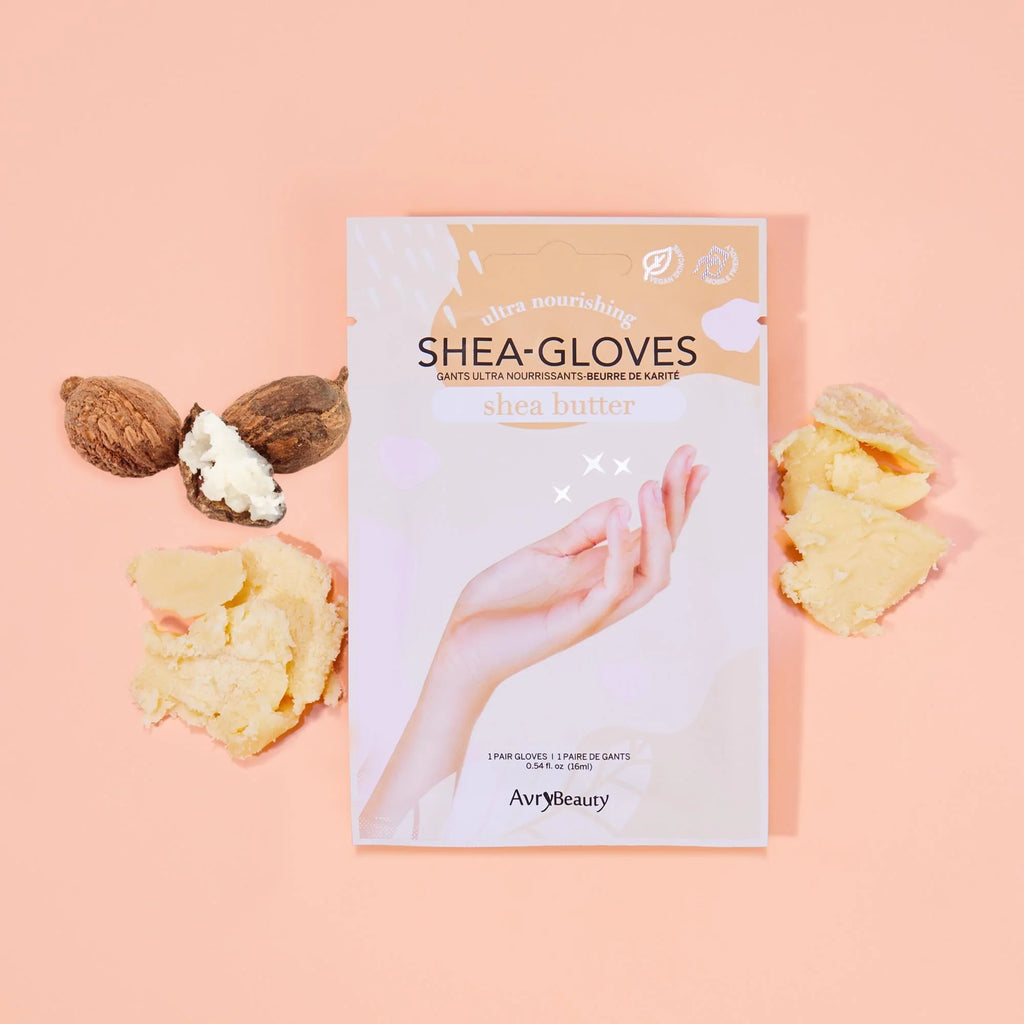 Avry Beauty Shea Butter Gloves, 1 pair