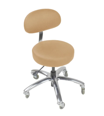 Touch America Pro Stool with Back, Low Height