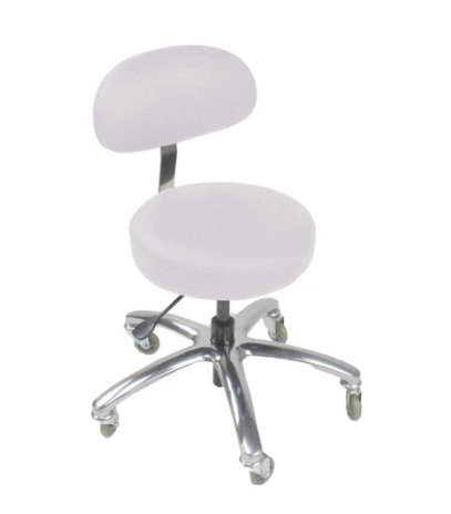 Touch America Pro Stool with Back, Low Height