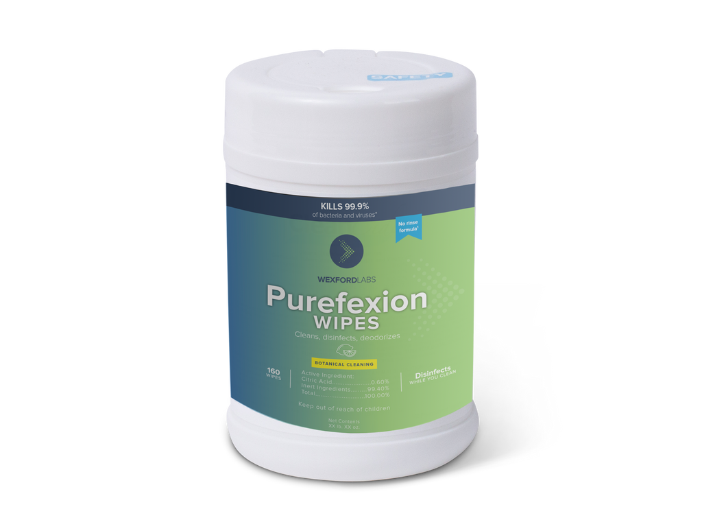 Purefexion Disinfectant Wipes, 160 ct