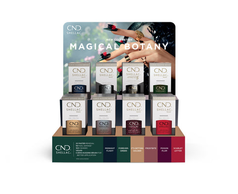 Image of CND Shellac, Magical Botany, POP Display, 16 pc