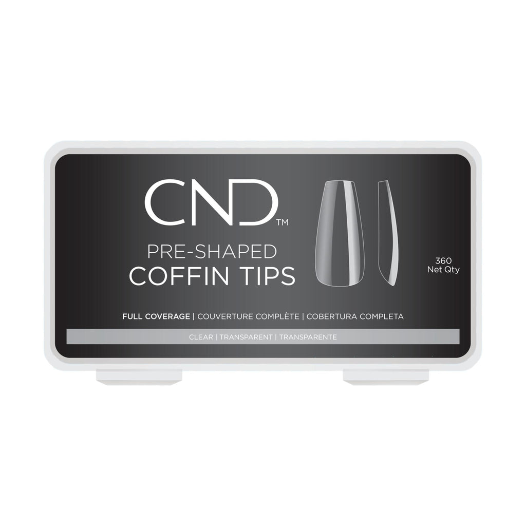 CND Enhancements, Pre-Shaped Coffin Tips