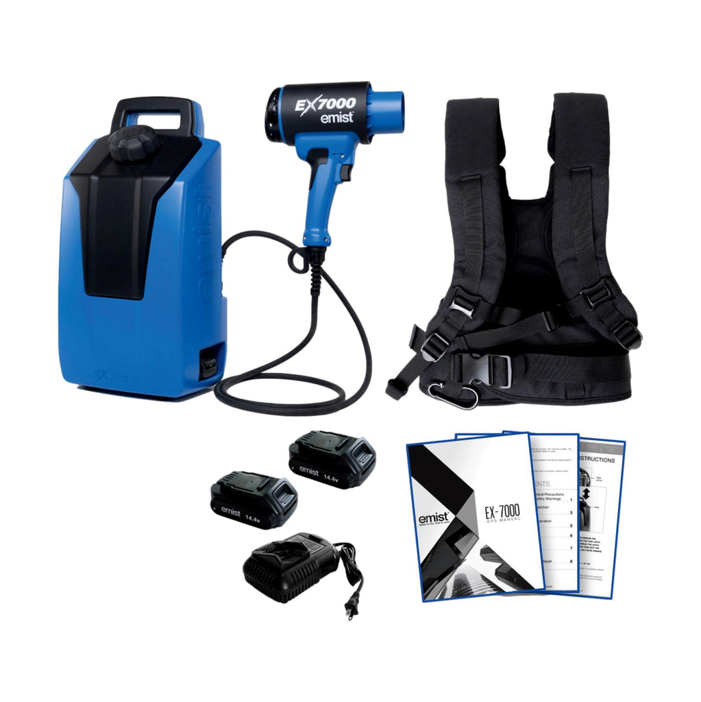 EMist EX-7000 Cordless Backpack Electrostatic Sprayer