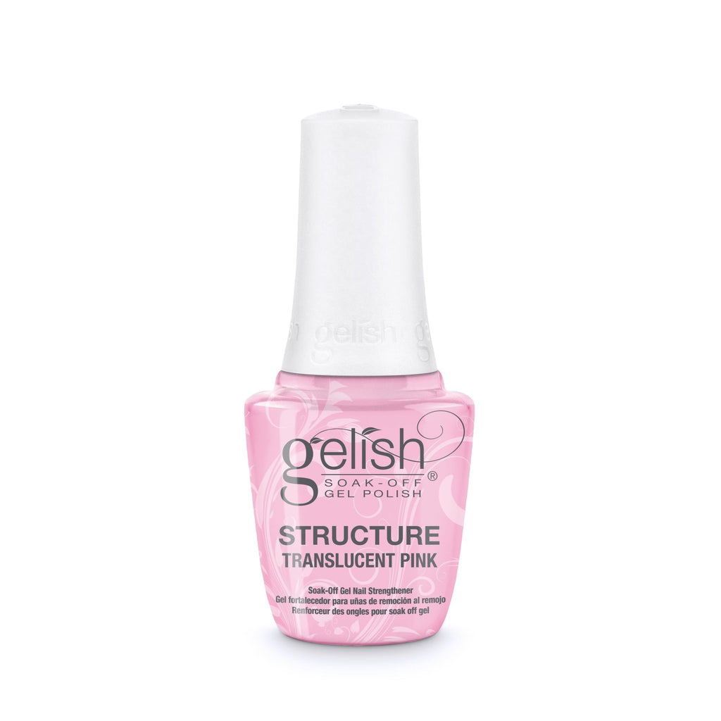 Gelish Structure Soak-Off Nail Strengthener, Translucent Pink,  0.5 fl oz