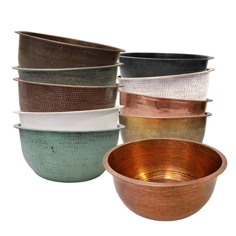 Image of Copper Pedicure Bowl