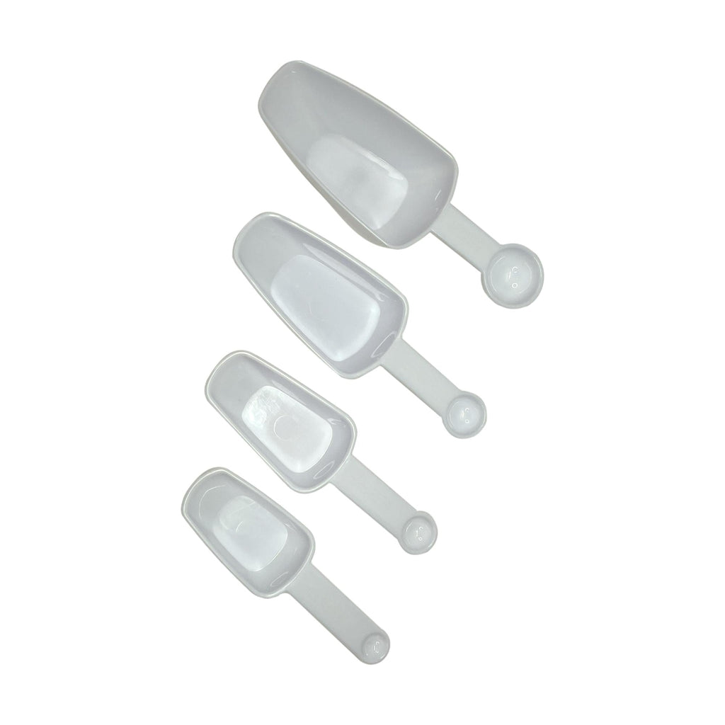 Plastic Measuring Cup & Spoon Set, 4 pc