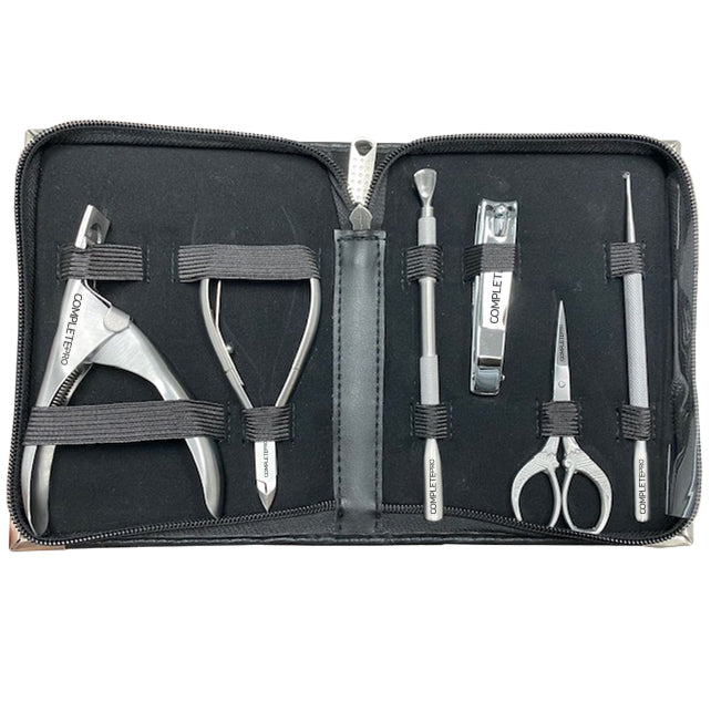 Complete Pro Nail Implement Kit, 6 pc