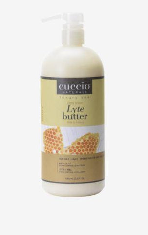 Image of Cuccio Lyte Ultra Sheer Body Butter, 32 oz