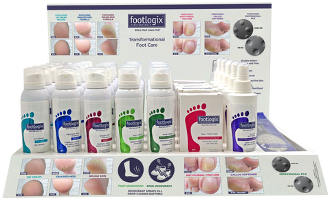 Image of Bath & Body Footlogix BestSellers Retail Counter Display PrePack, 40 Piece