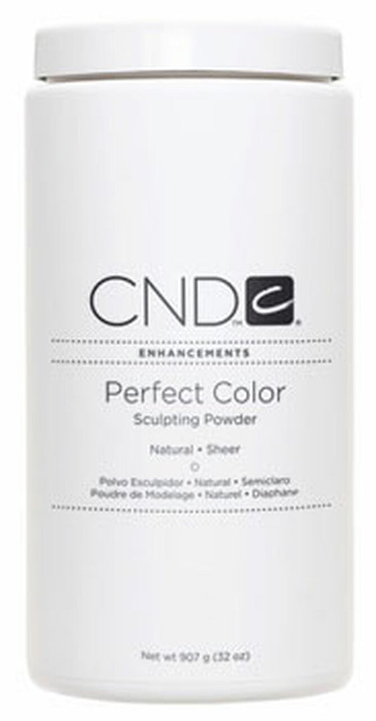 CND Enhancements, Perfect Color Sculpting Powders, Natural, Sheer, 32 oz