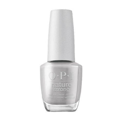 Image of OPI Nature Strong Nail Lacquer, Dawn of a New Gray, 0.5 fl oz