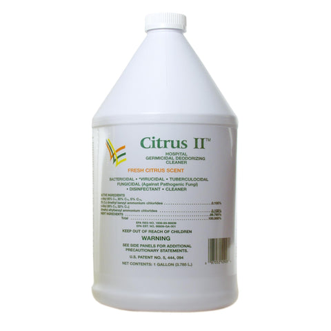 Image of Disinfectant Wipes & Sprays 1 gal. Citrus II Germicidal Cleaner