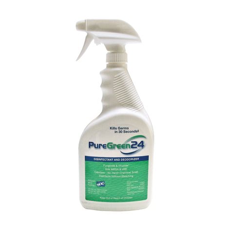 Image of Disinfectant Wipes & Sprays PureGreen24 Disinfectant/Deodorizer Spray / 32oz