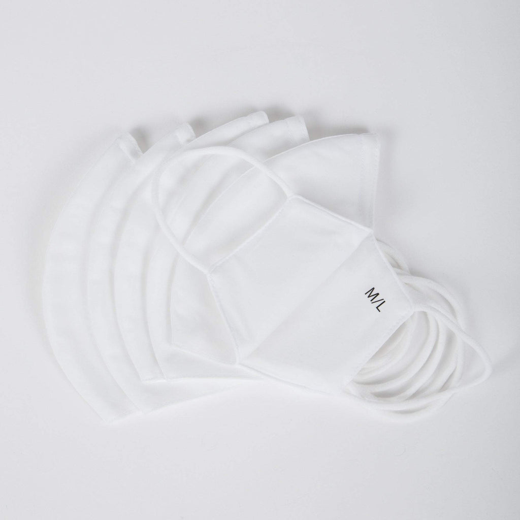 Face Masks & Eyewear Sposh 3-Layer Premium Earloop Face Mask, 5 Pack