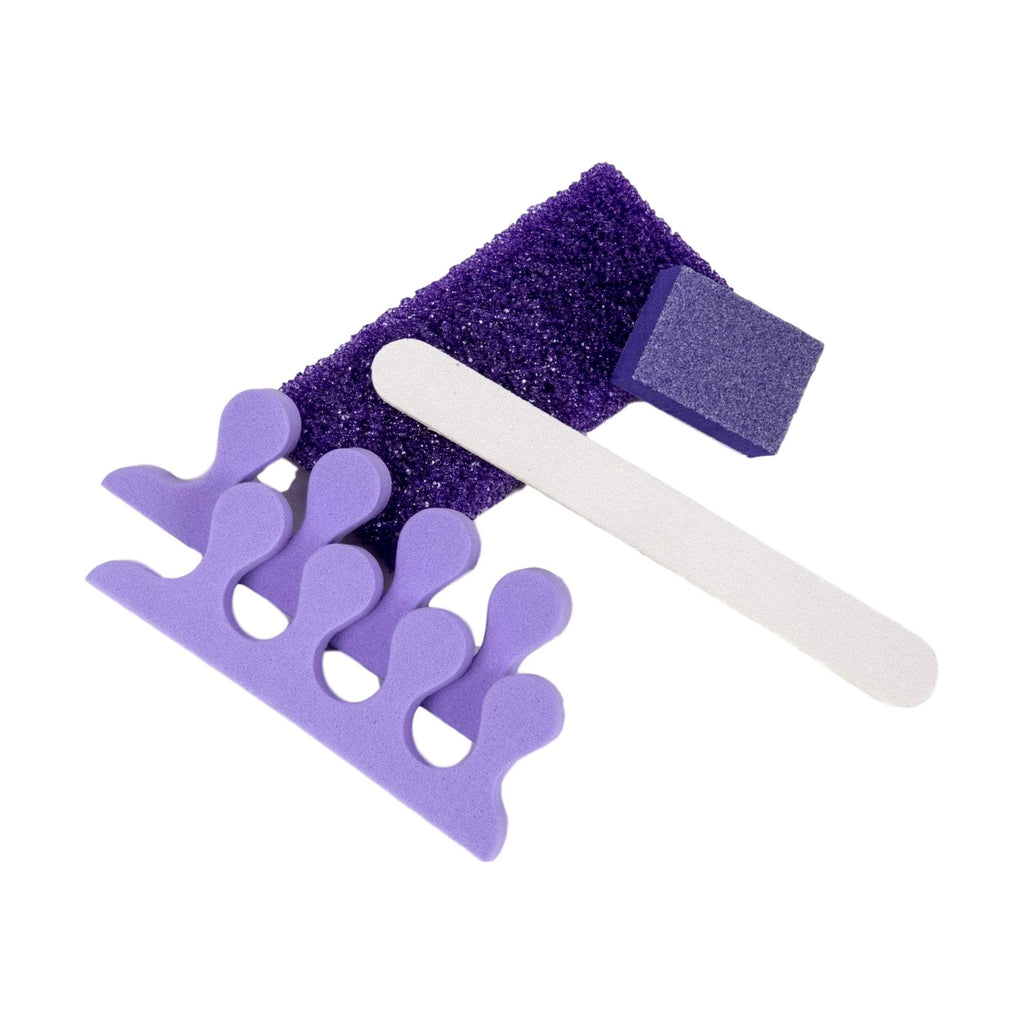 Ikonna Disposable Pedicure Kit, White or Purple