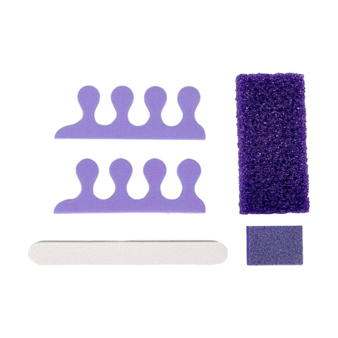 Image of Ikonna Disposable Pedicure Kit, White or Purple