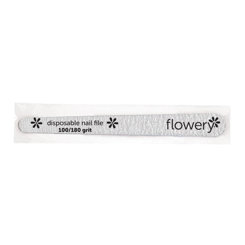 Image of Files, Buffers, Brushes & Pumi Silver / 100/180 Flowery D-Files Wood Core