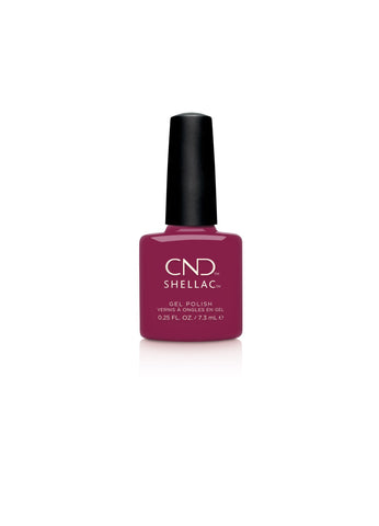 Image of Gel Lacquer CND Shellac, How Merlot, 0.25 oz