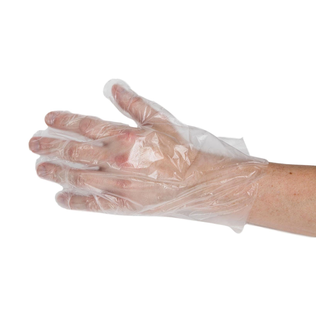 Gloves & Finger Cots Disposable Poly Gloves, 100 count