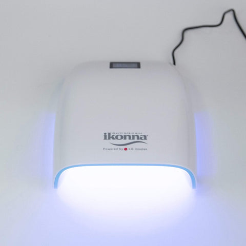 Image of LED Lamps & Nail Dryers White Ikonna UV/LED Rechargeable 48W, White