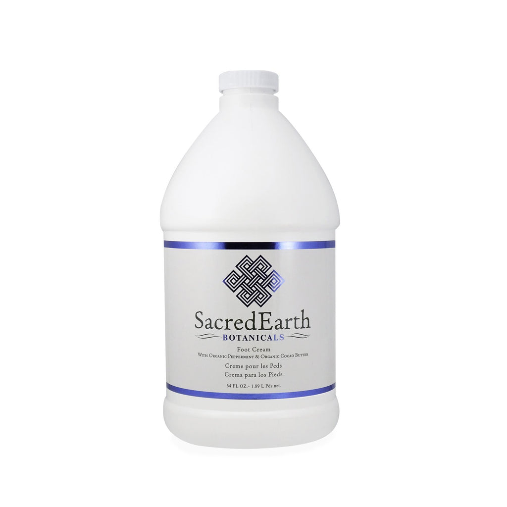 Lotions, Creams, Butters & Ser 64 oz. Sacred Earth Botanicals Foot Cream