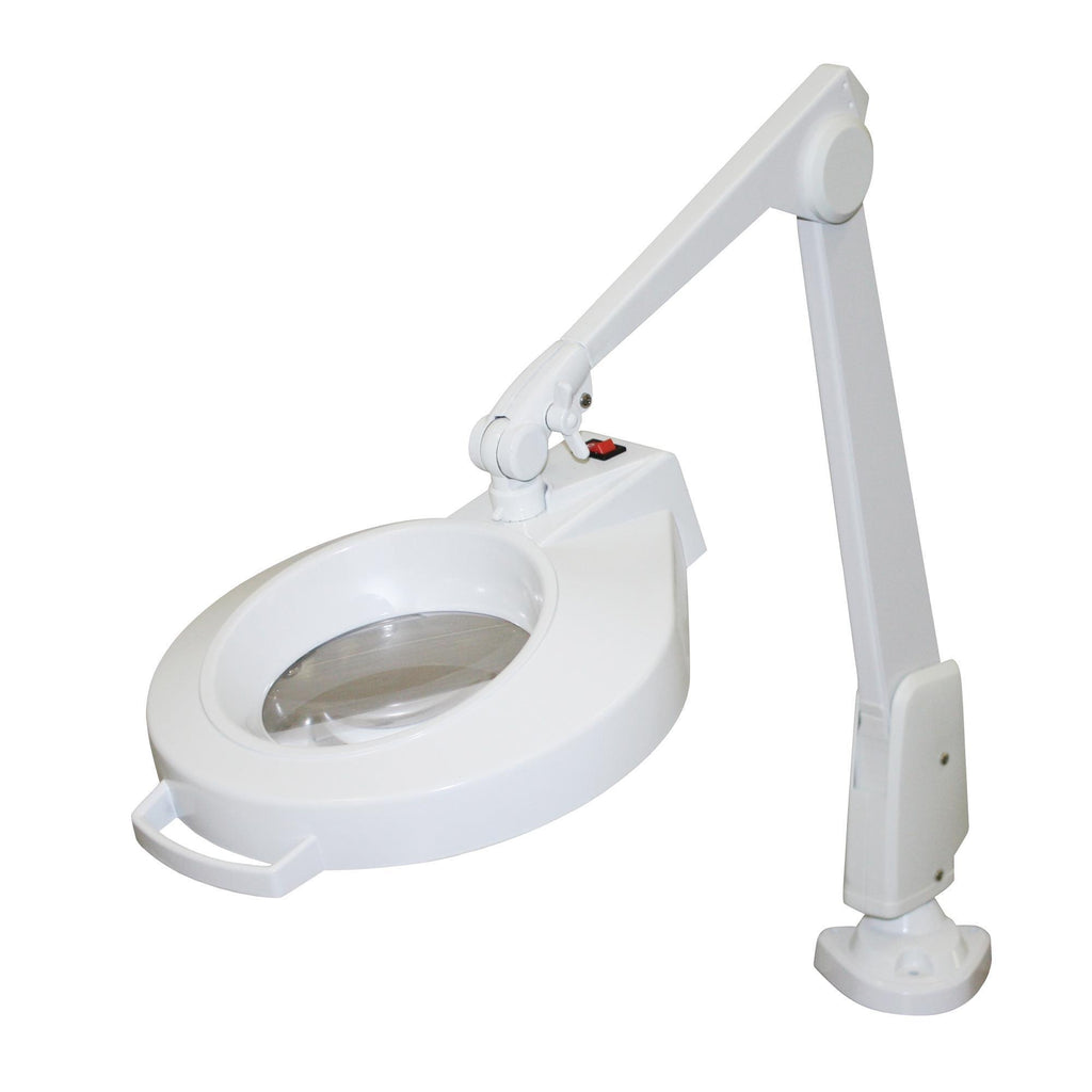 Magnifying & Diagnostic Lamps White Dazor Circline Mag Lamp / 3 Diopter / 26in Arm