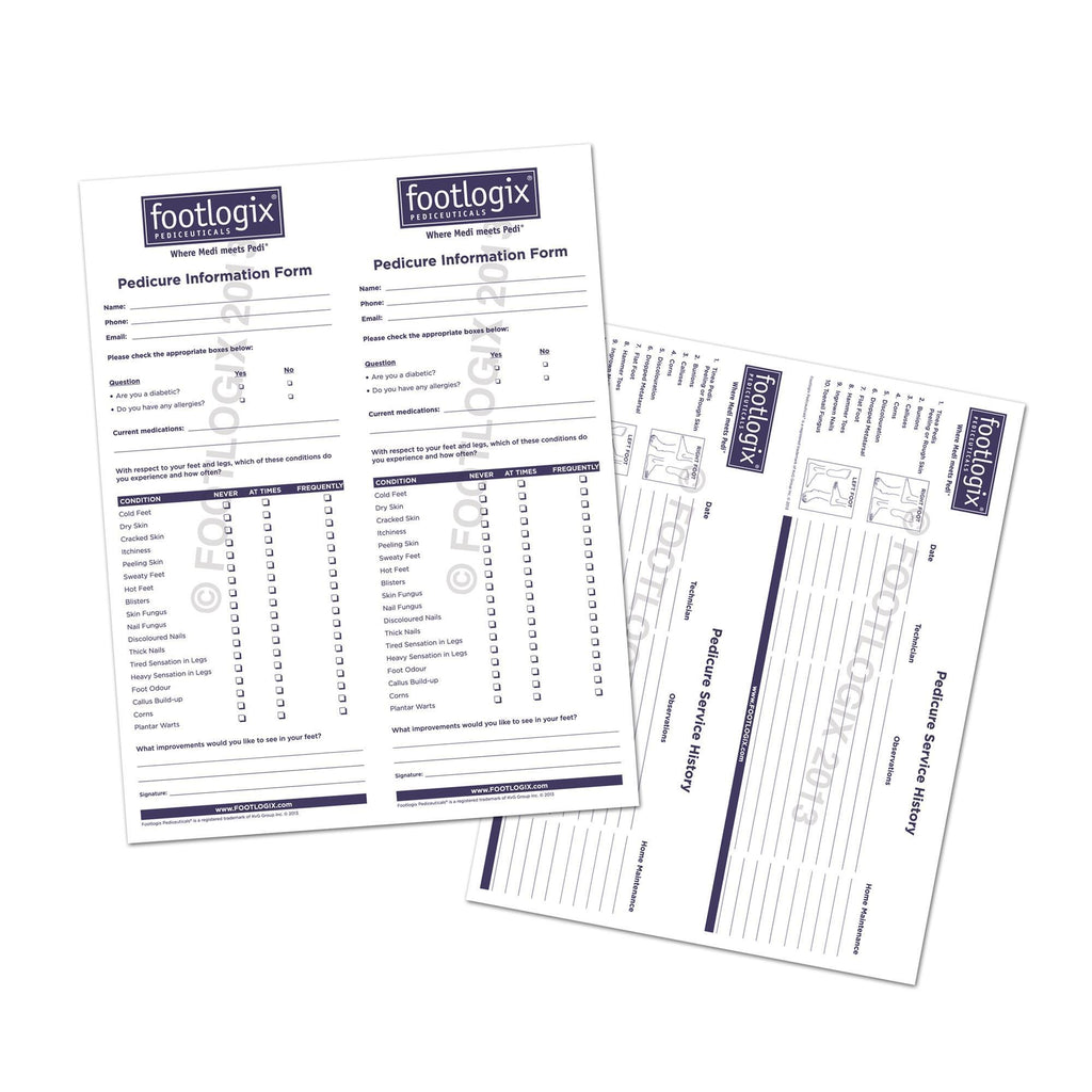 Marketing Collateral & Holders Footlogix Consultation Pad