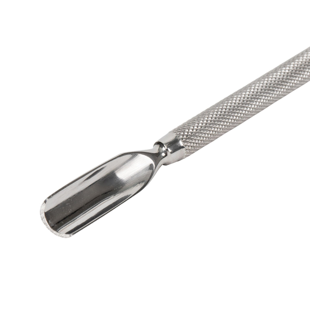 Cuticle Pusher & Scoop, Stainless Steel