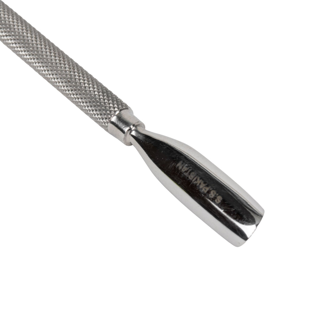 Nail Brushes & Cuticle Pushers Cuticle Pusher & Scoop, Stainless Steel