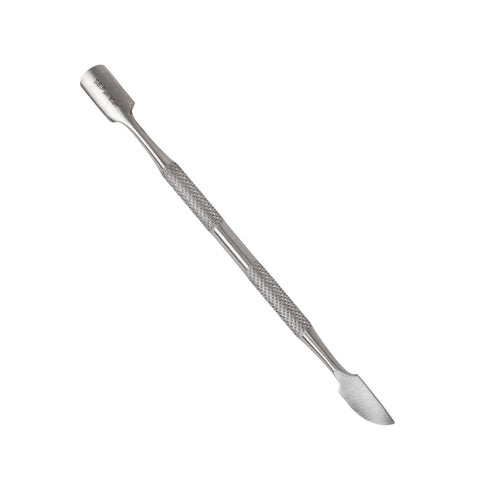 Image of Nail Brushes & Cuticle Pushers Curved Pusher & Cuticle Remover, Stainless Steel