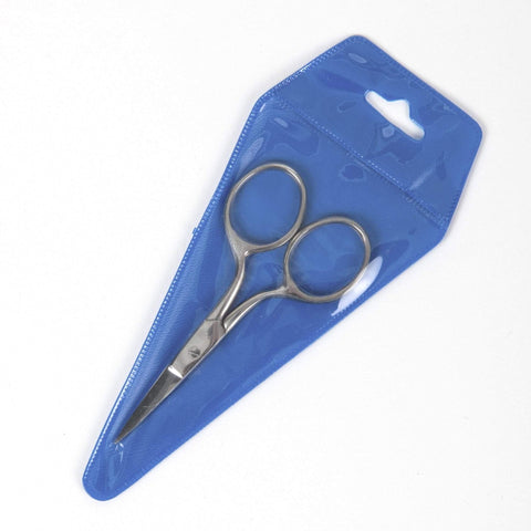 Image of Nail Clippers, Nippers & Sciss Silver Manicure Scissors, 3.5"