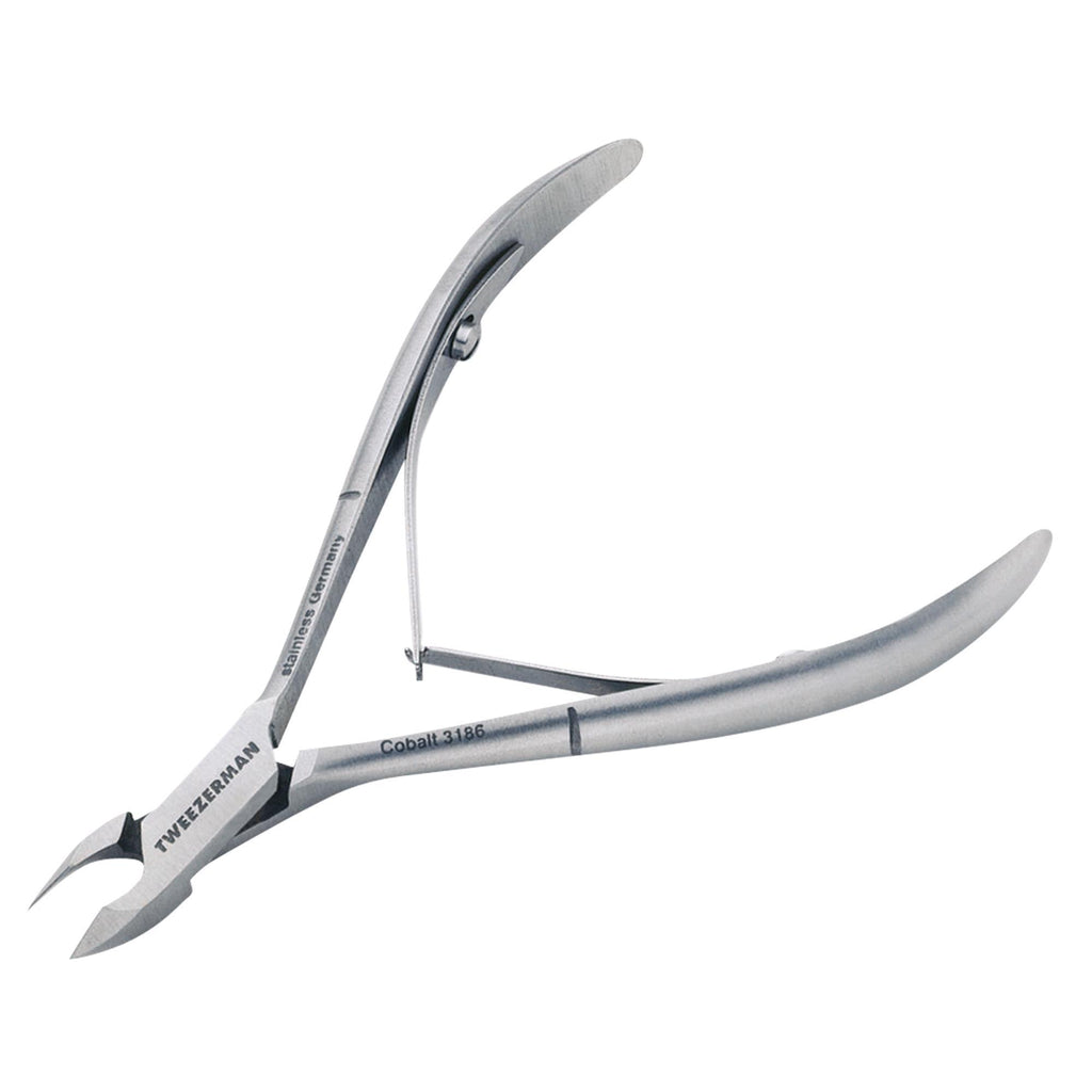 Nail Clippers, Nippers & Sciss Tweezerman Cobalt Cuticle Nipper / Stainless Steel / 1/2 Jaw