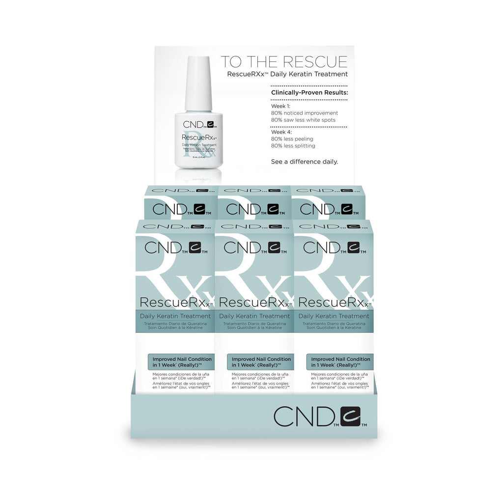 Nail Strengtheners & Treatment 6 CND Essential Rescue RXx