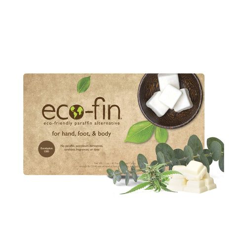 Image of Paraffin & Alternatives 40 Cube Pack Eco-Fin Eucalyptus CBD Paraffin Alternative