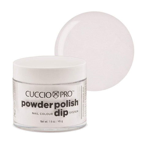 Image of Powder Polish / Dip Polish White Cuccio Pro Powder Polish, 2 oz