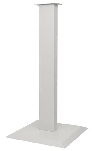 PPE Supply Dispensers Floor Stand, All Steel, Matte White by Bowman