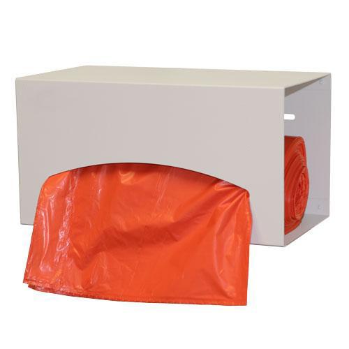 PPE Supply Dispensers Large Capacity Single Bag Roll Dispenser, Quartz Beige