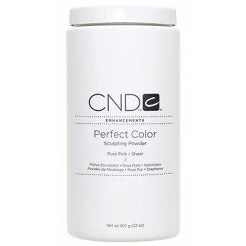 CND Enhancements, Perfect Color Sculpting Powders, Pure Pink, Sheer