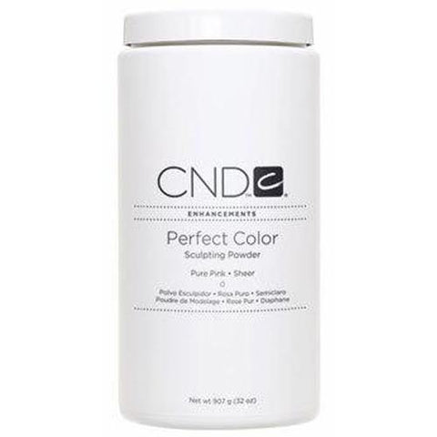 Image of CND Enhancements, Perfect Color Sculpting Powders, Pure Pink, Sheer