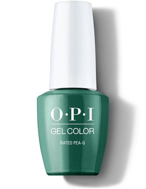 OPI GelColor, Rated Pea-G, 0.5 fl oz