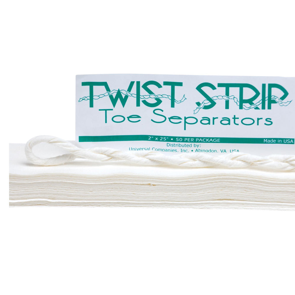 Slippers & Toe Separators Twist Strip Toe Separators / 50pc