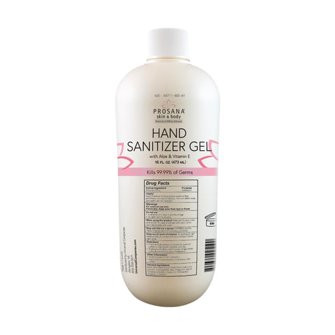 Image of Soaps, Sanitizers & Alcohol 16 fl oz Prosana Hand Sanitizer Gel